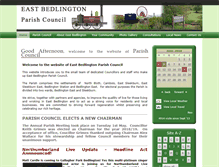 Tablet Screenshot of eastbedlingtonpc.org.uk